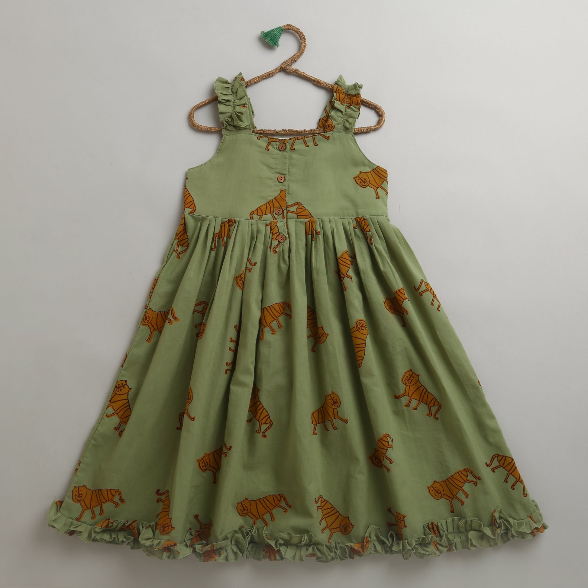 ‘An Ambush of Tigers’ Frill Dress