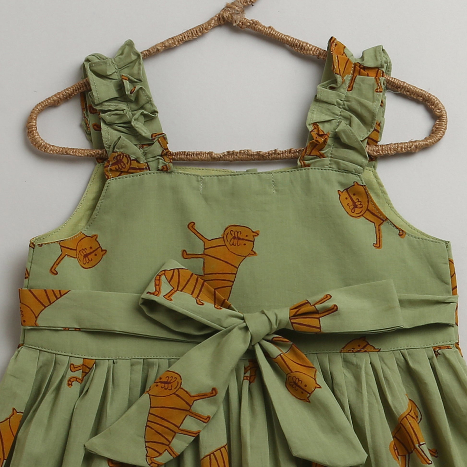 ‘An Ambush of Tigers’ Frill Dress