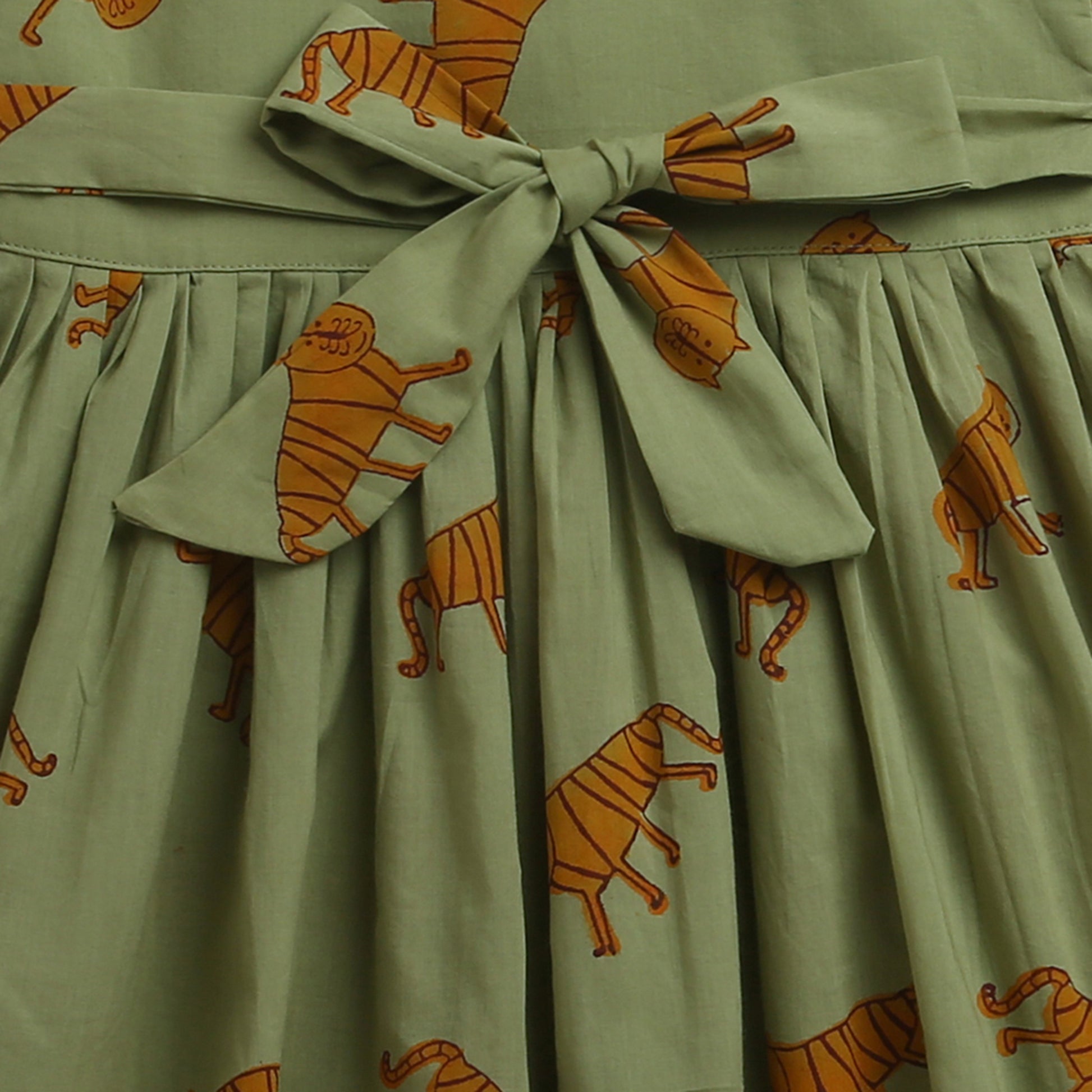 ‘An Ambush of Tigers’ Frill Dress