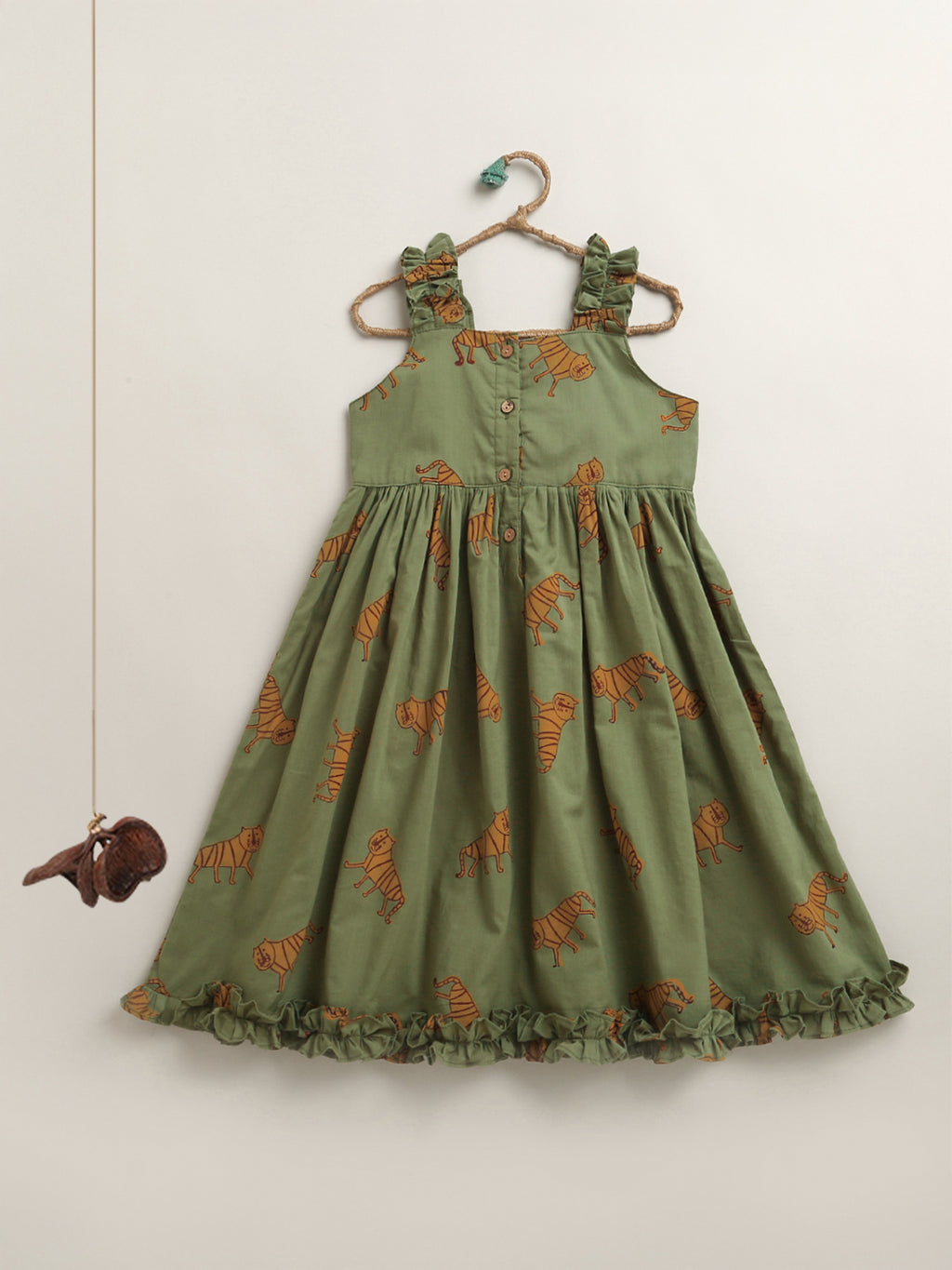‘An Ambush of Tigers’ Frill Dress