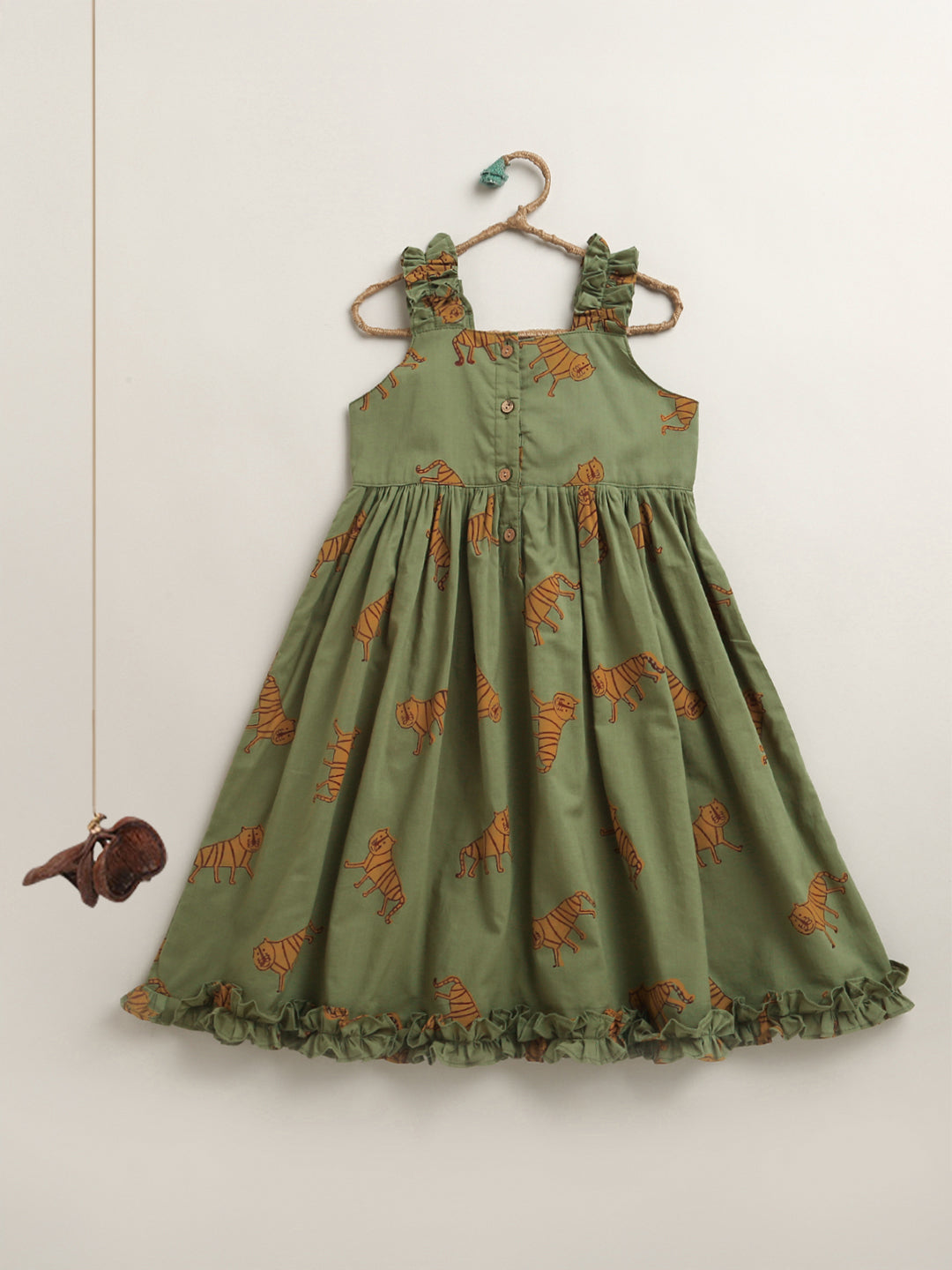 ‘An Ambush of Tigers’ Frill Dress