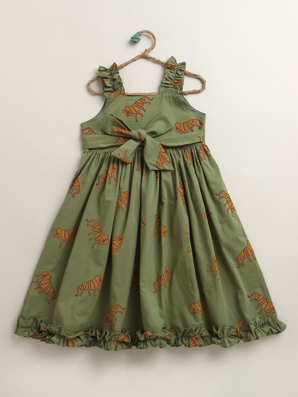 ‘An Ambush of Tigers’ Frill Dress