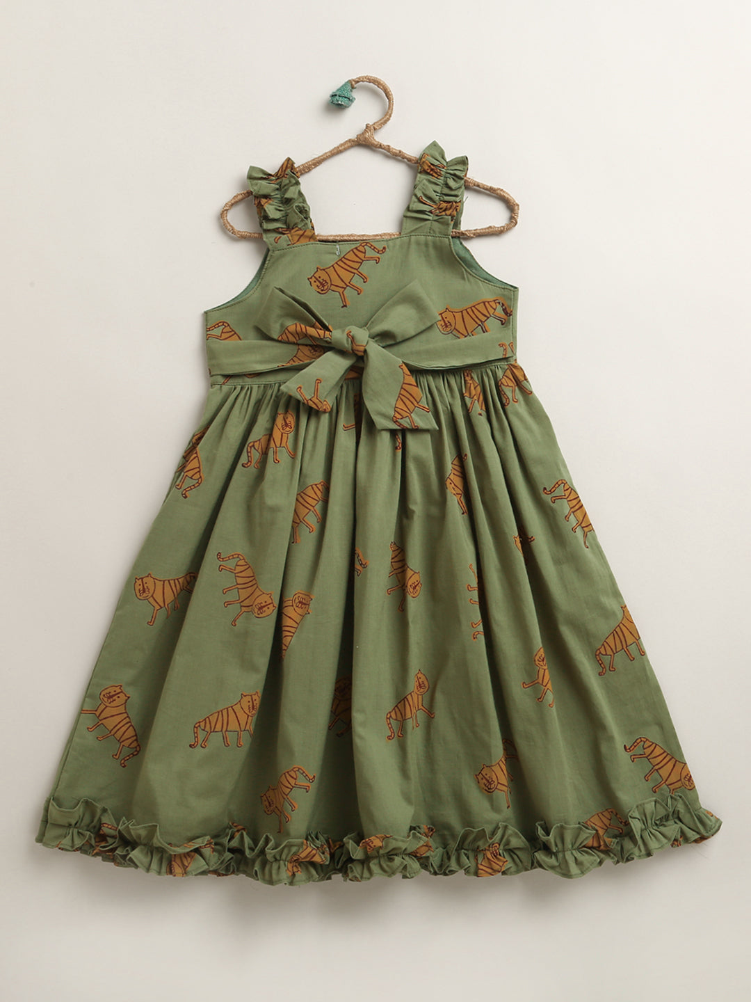 ‘An Ambush of Tigers’ Frill Dress