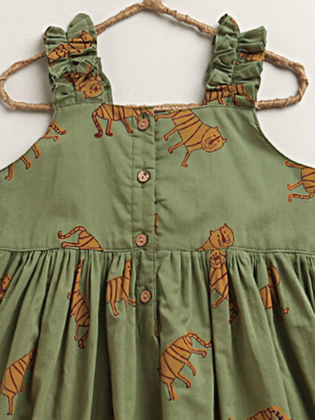 ‘An Ambush of Tigers’ Frill Dress