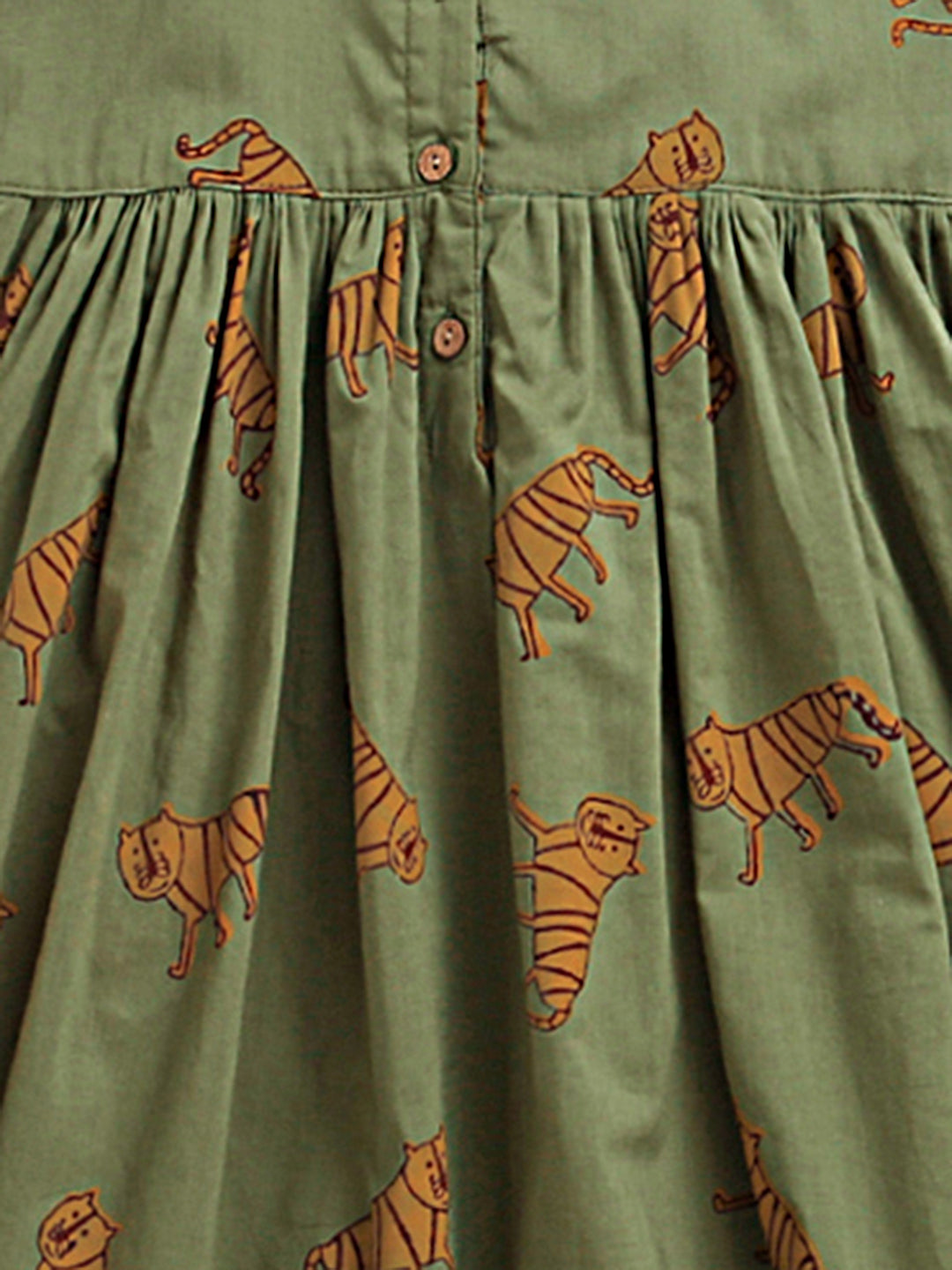 ‘An Ambush of Tigers’ Frill Dress