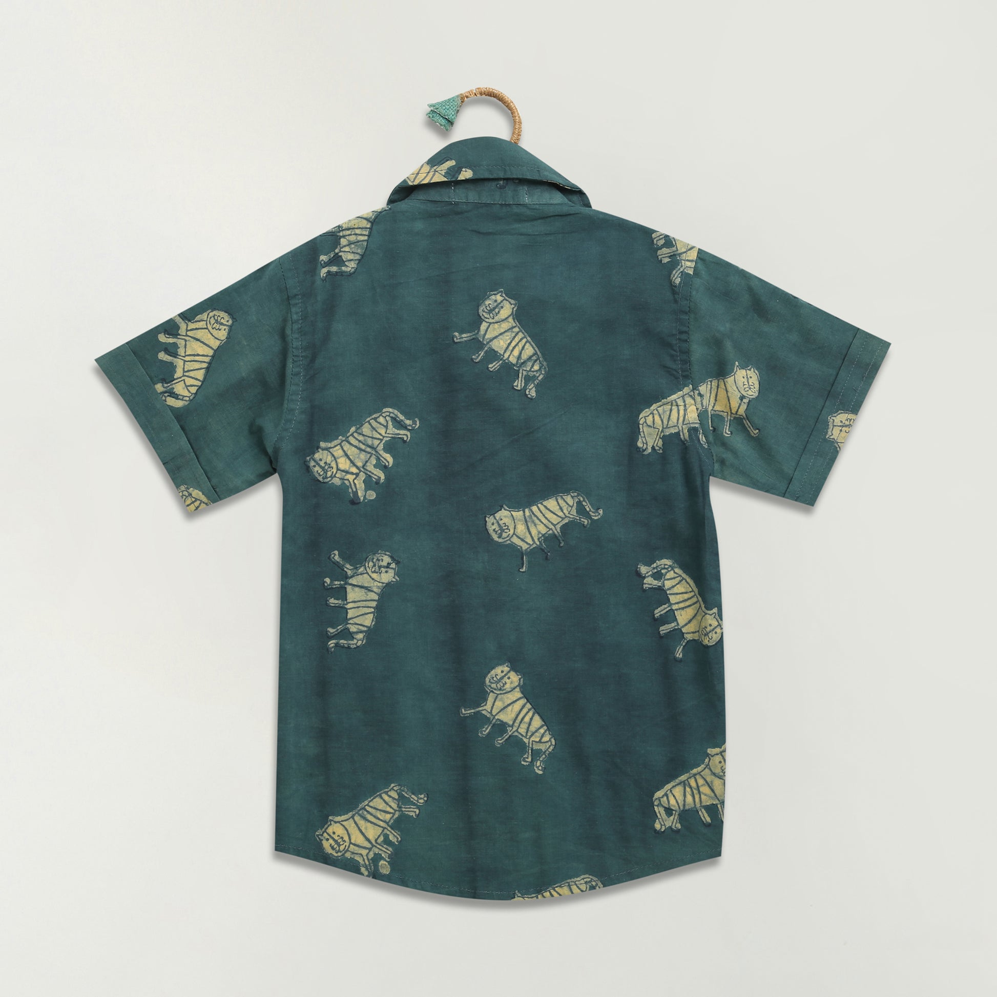 ‘An Ambush of Tigers’ Naturally Dyed Shirt