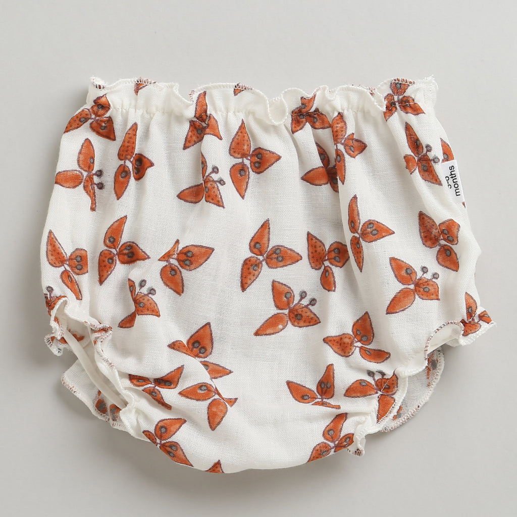 ' A Cluster of Bougainvillea"- Infant Sleeveless Dress