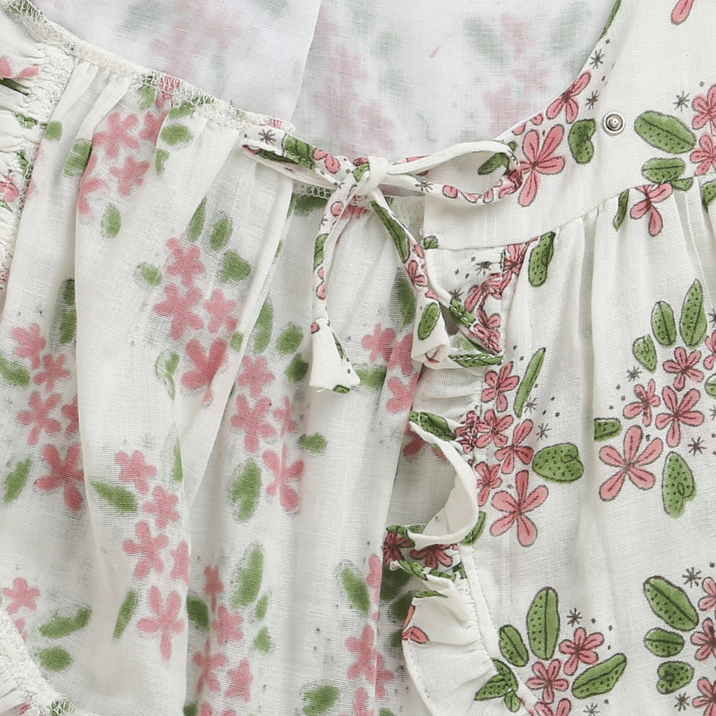 A Bunch of Frangipani - Infant Sleeveless Dress