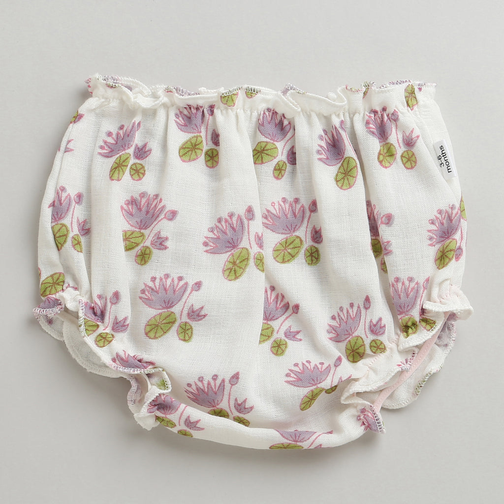 A Pond of Lotus- Infant Sleeveless Dress