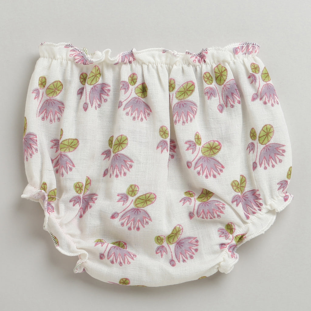 A Pond of Lotus- Infant Sleeveless Dress