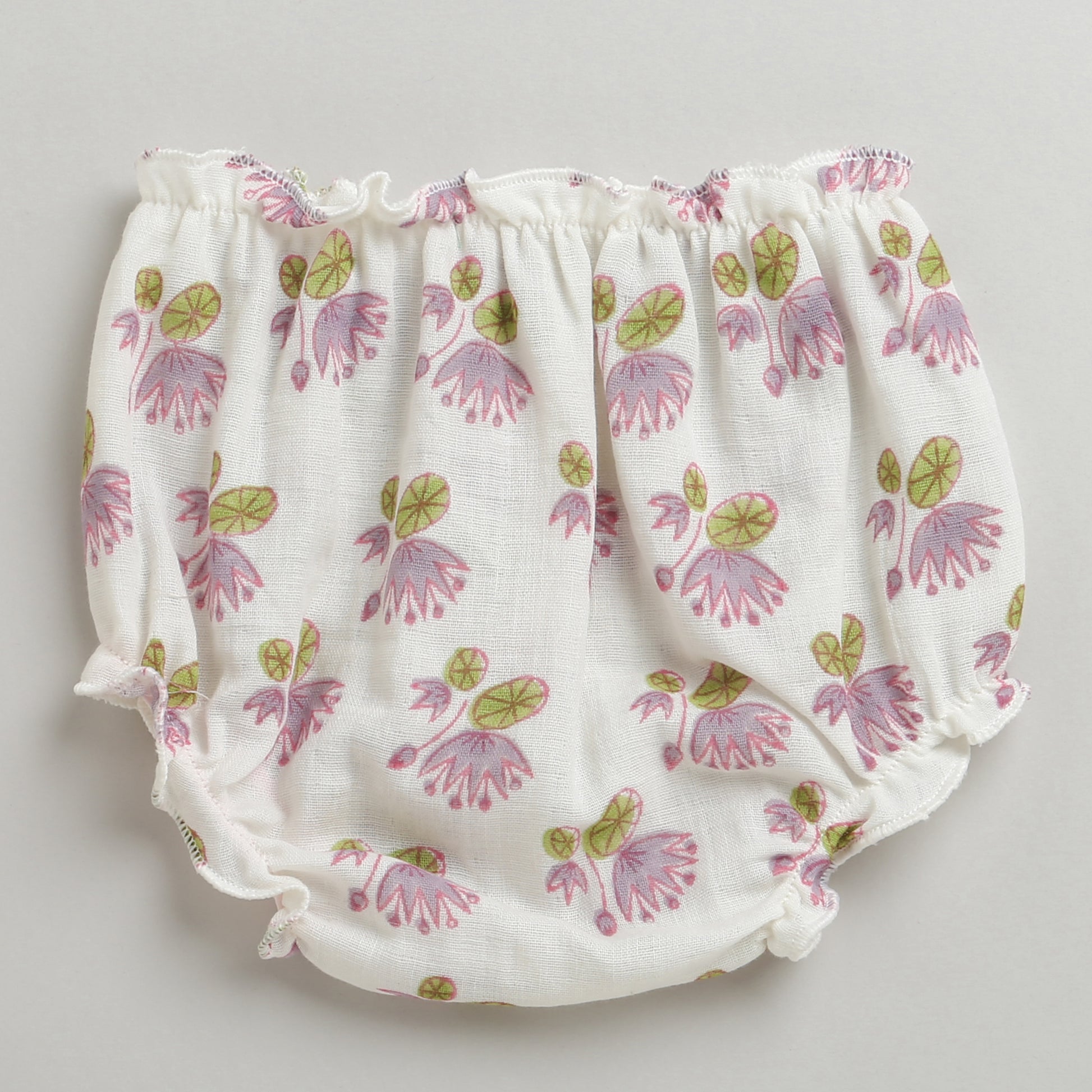 A Pond of Lotus- Infant Sleeveless Dress