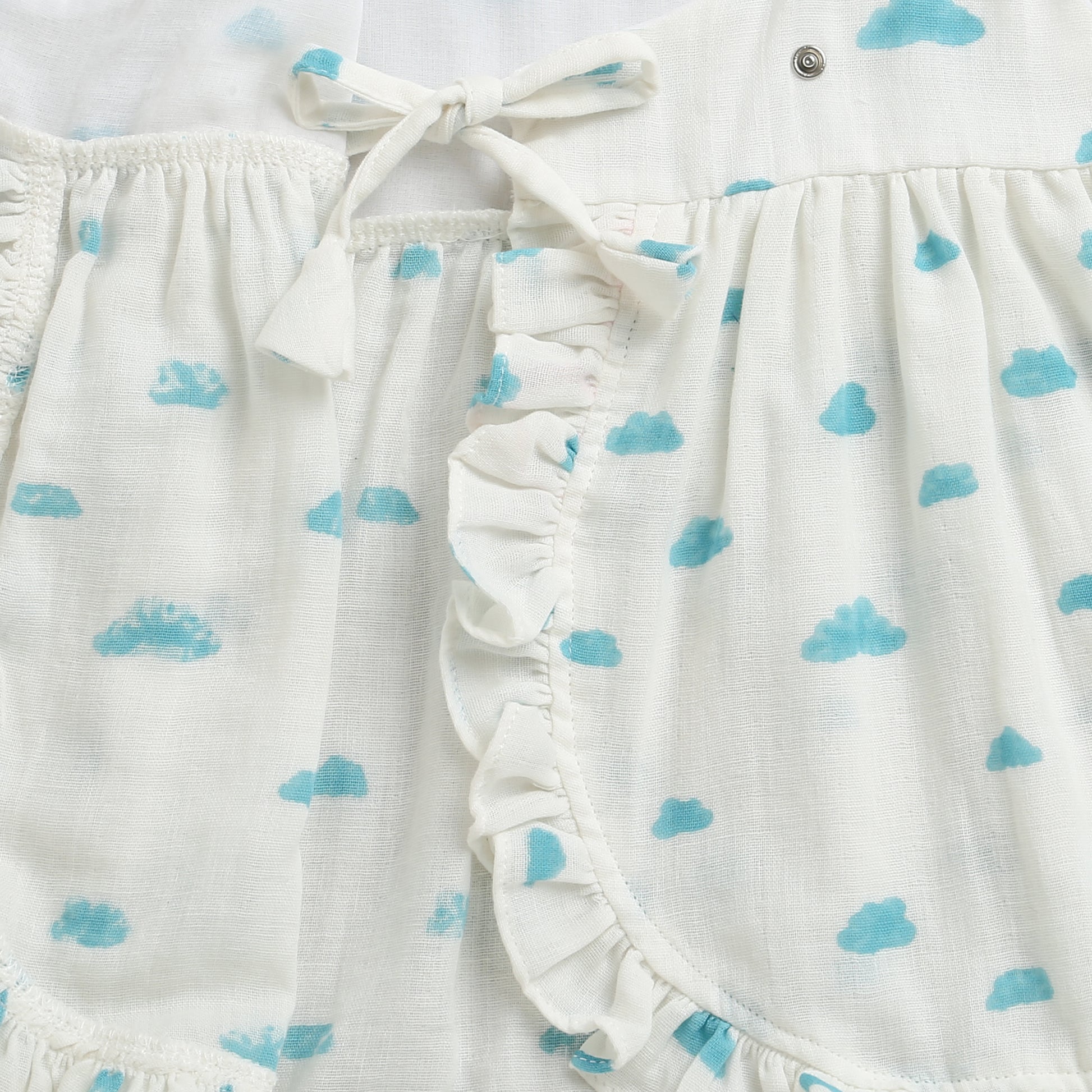 A Billow of Clouds- Infant Sleeveless Dress