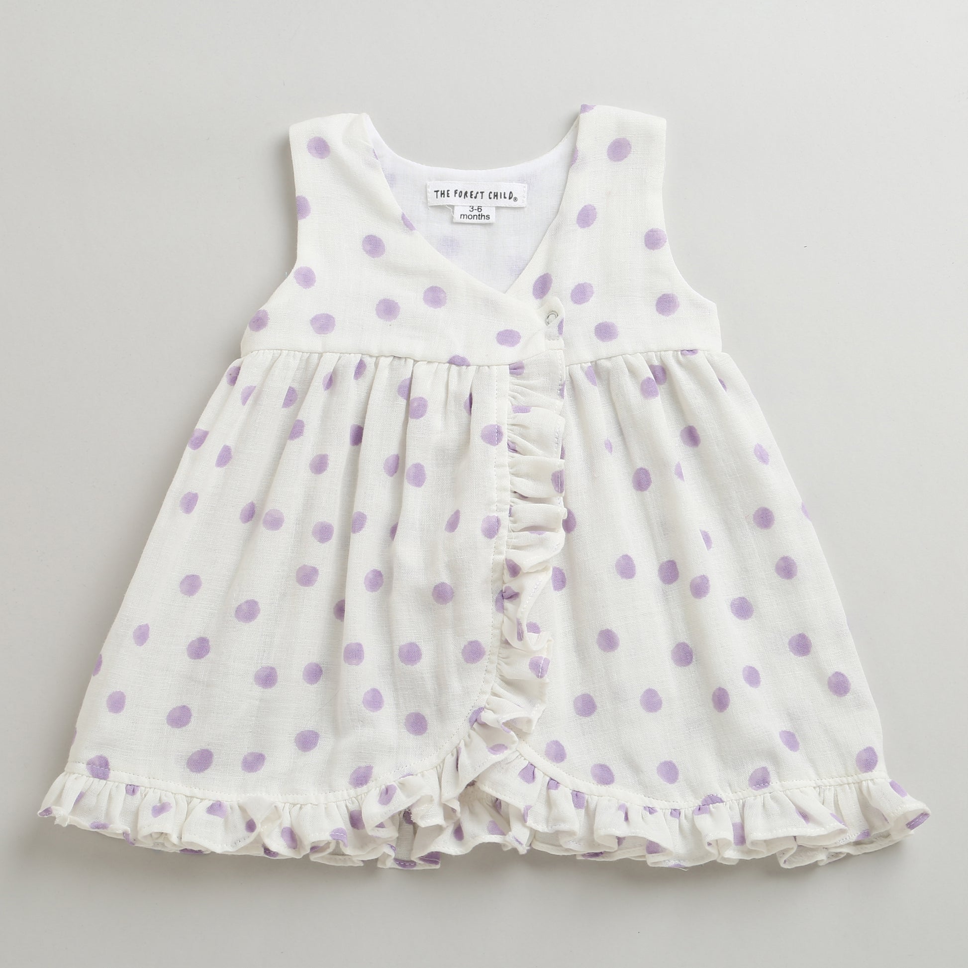 Polka Dot- Infant Sleeveless Dress