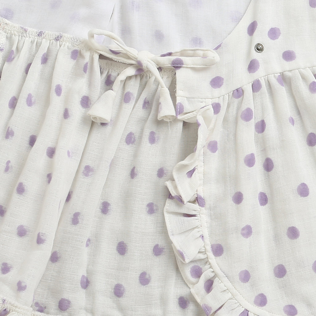 Polka Dot- Infant Sleeveless Dress