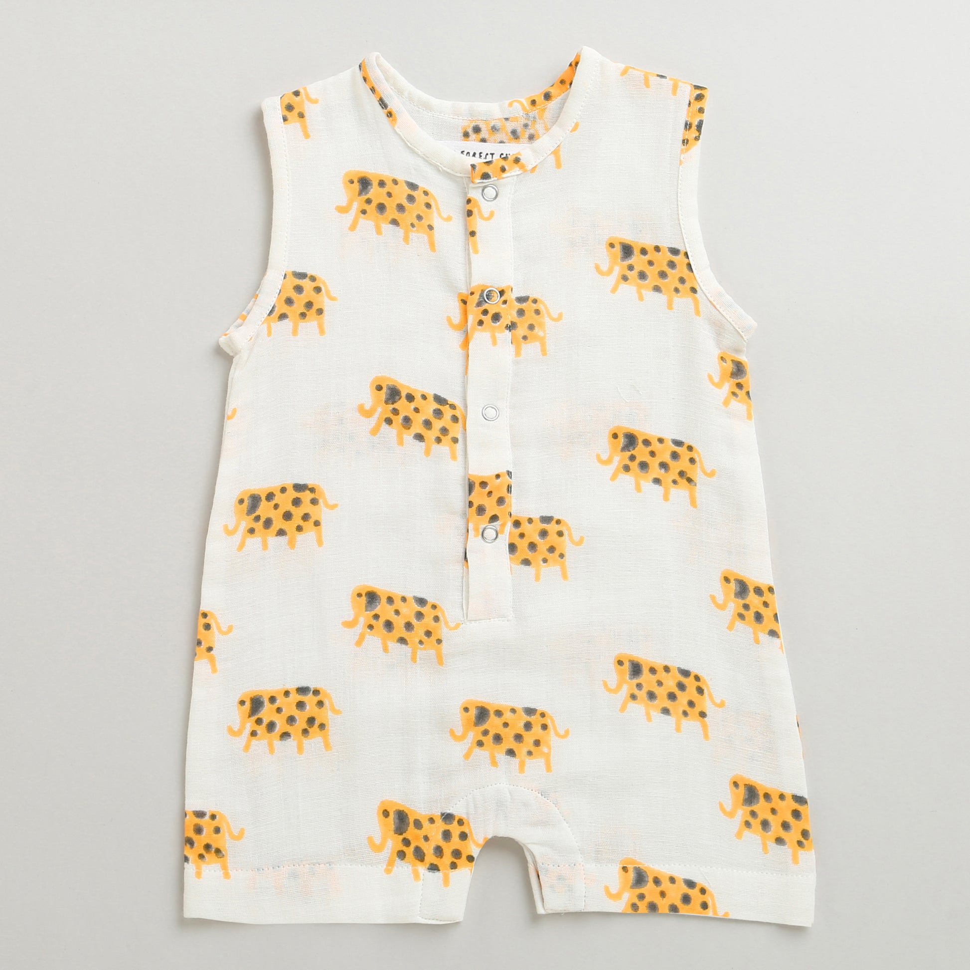 'A Parade of Elephants' - Infant Romper