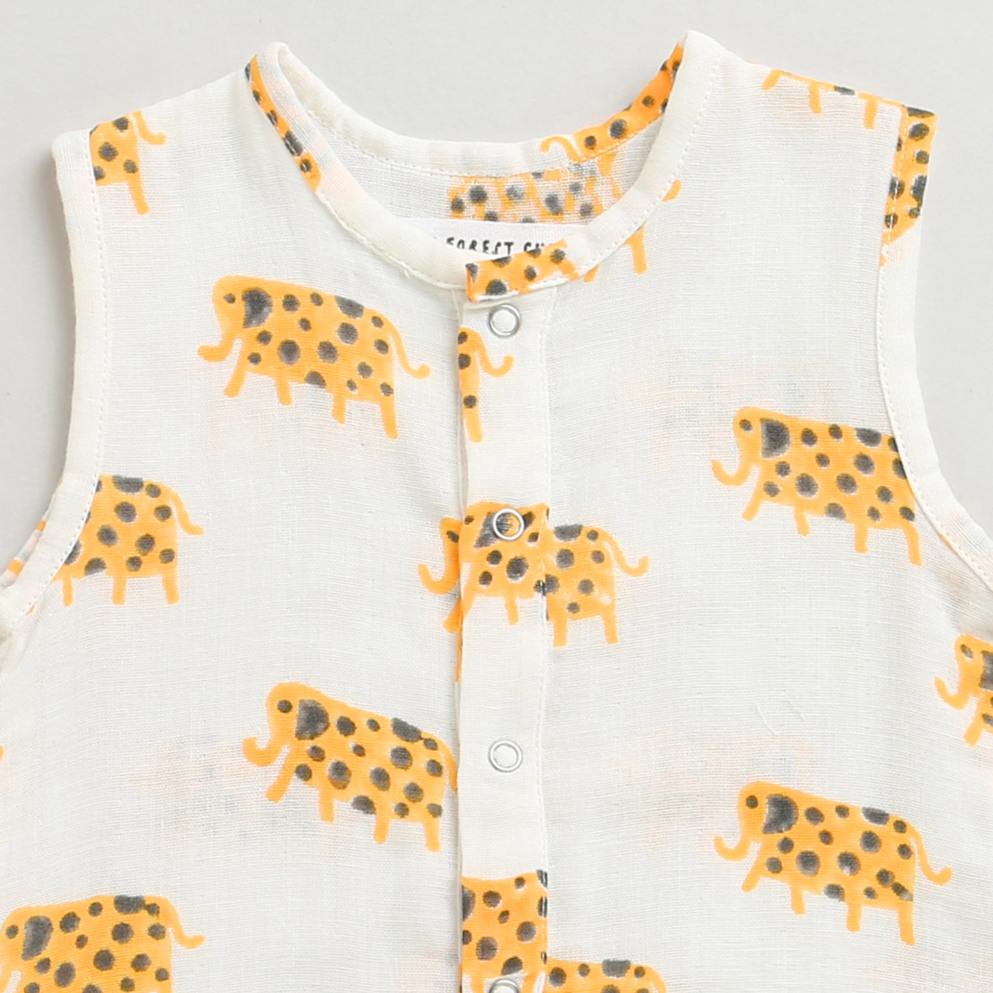 'A Parade of Elephants' - Infant Romper