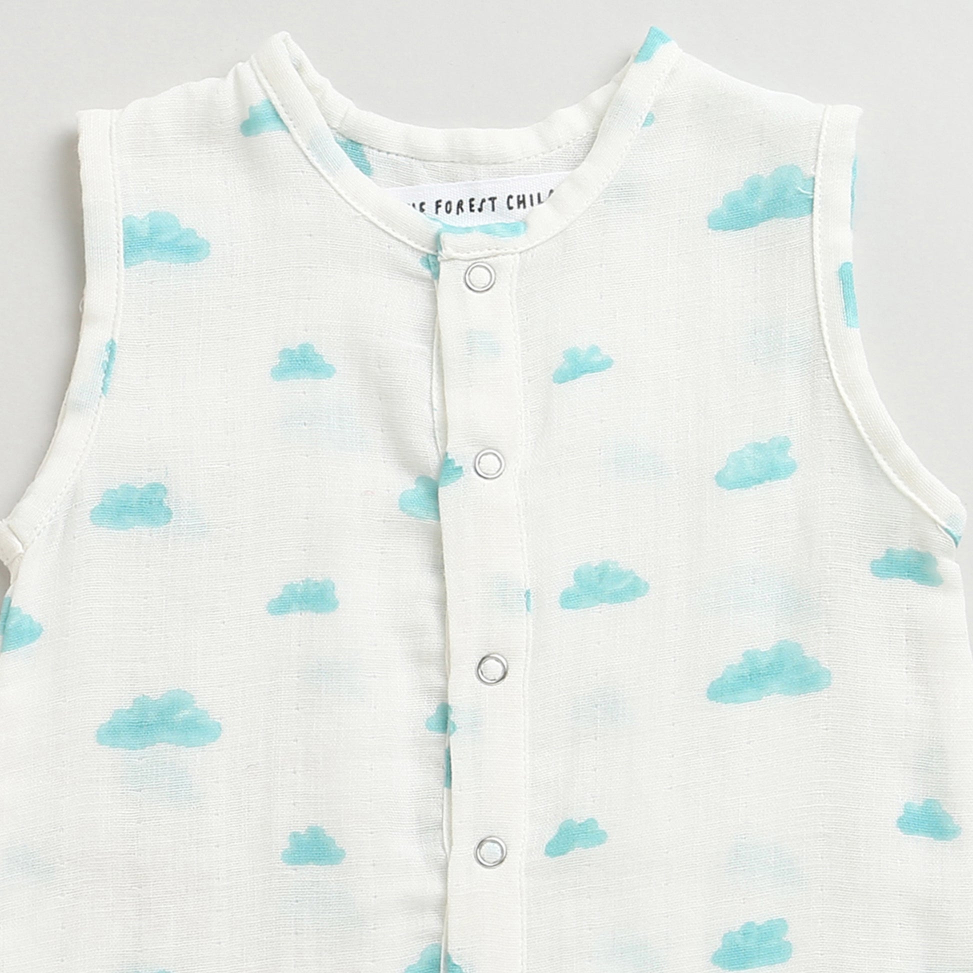 A Billow of Clouds- Infant Romper