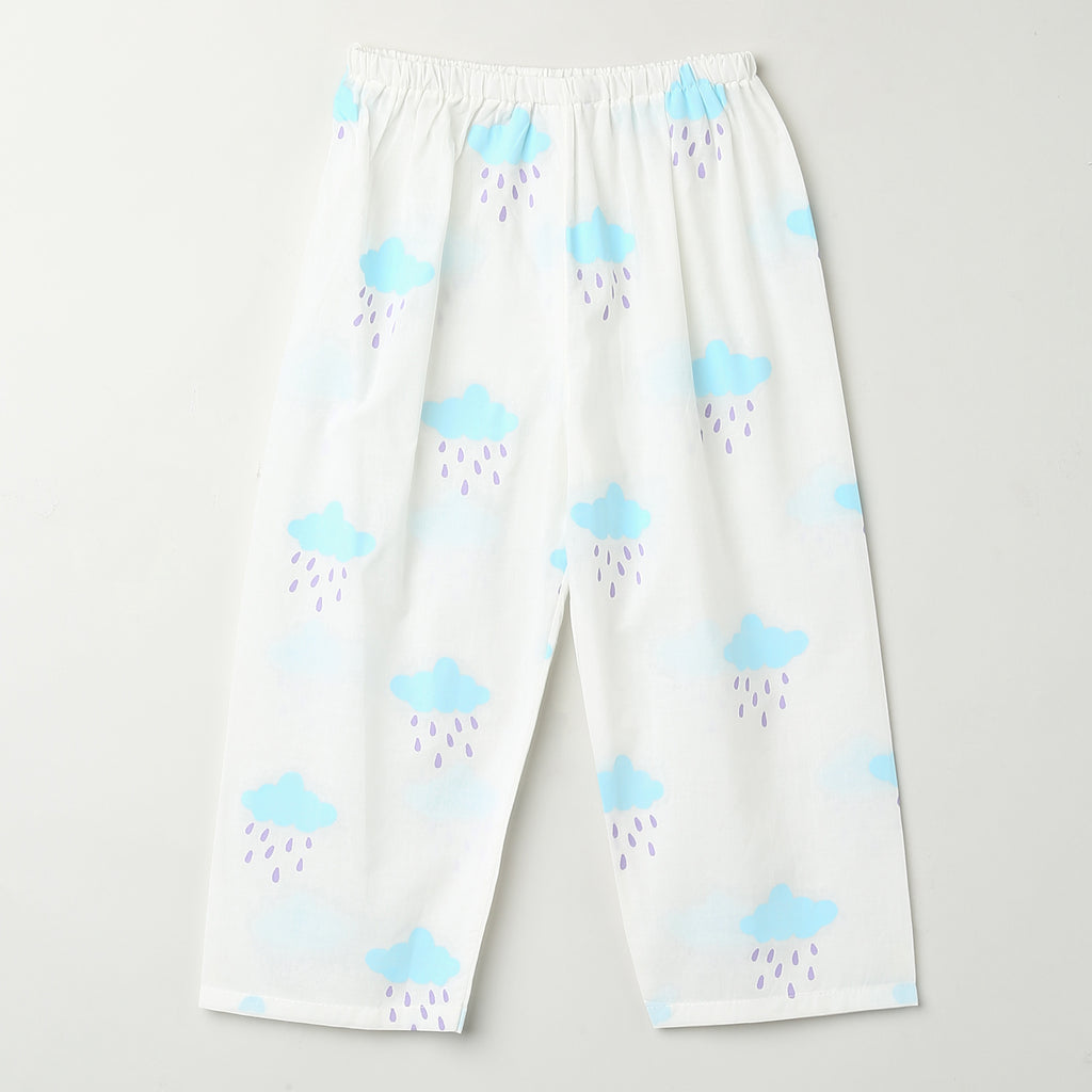 'A Billow of Clouds' Kurta Pyjama Set