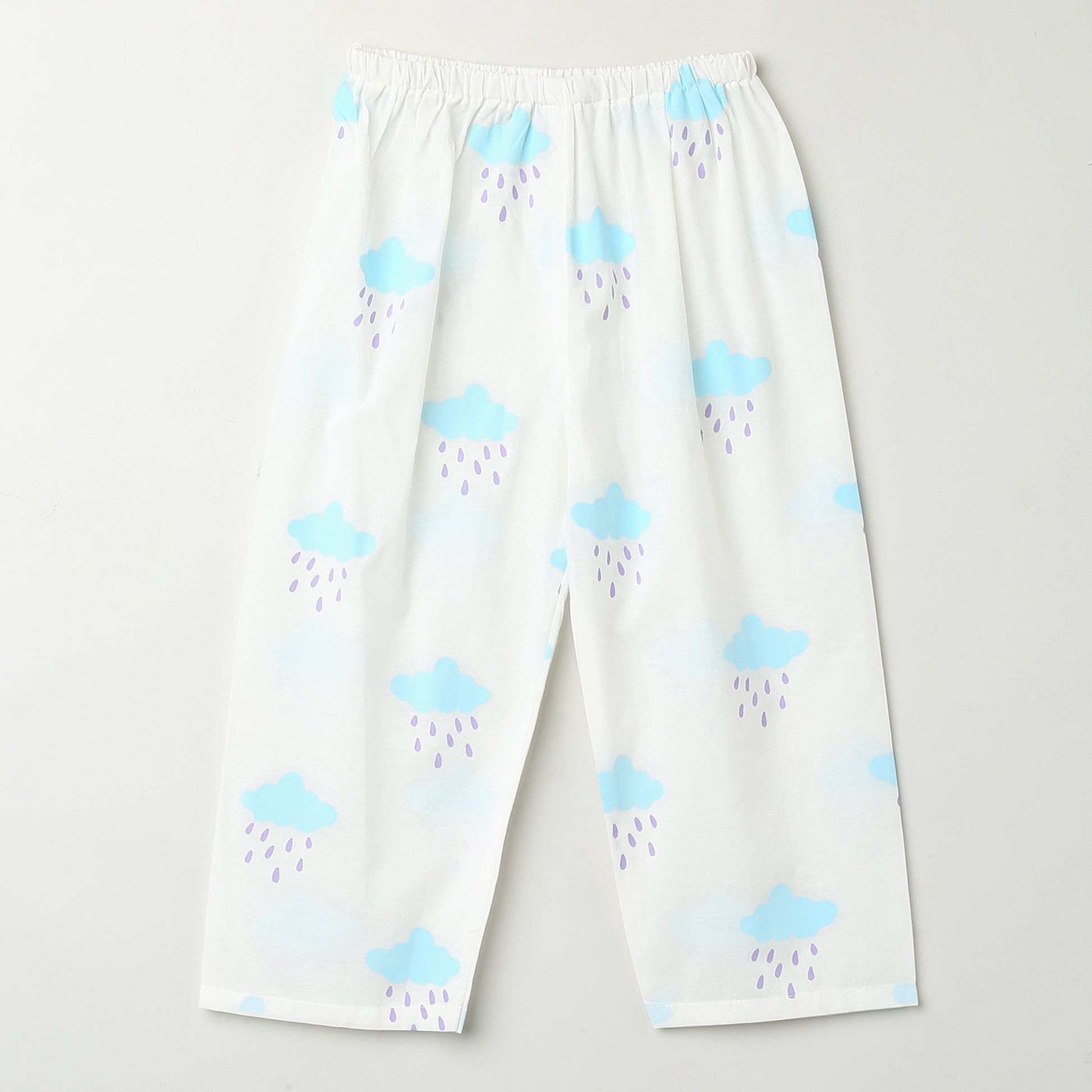 'A Billow of Clouds' Kurta Pyjama Set