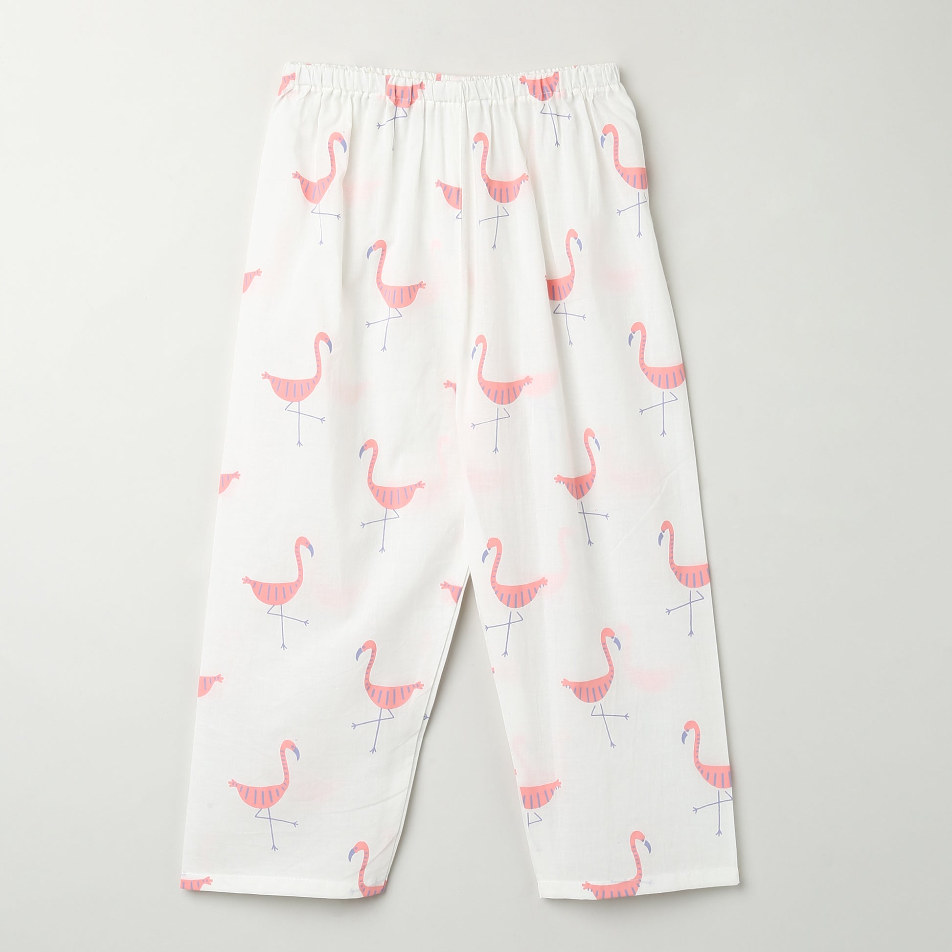 'A Flamboyance of Flamingos' Kurta Pyjama Set