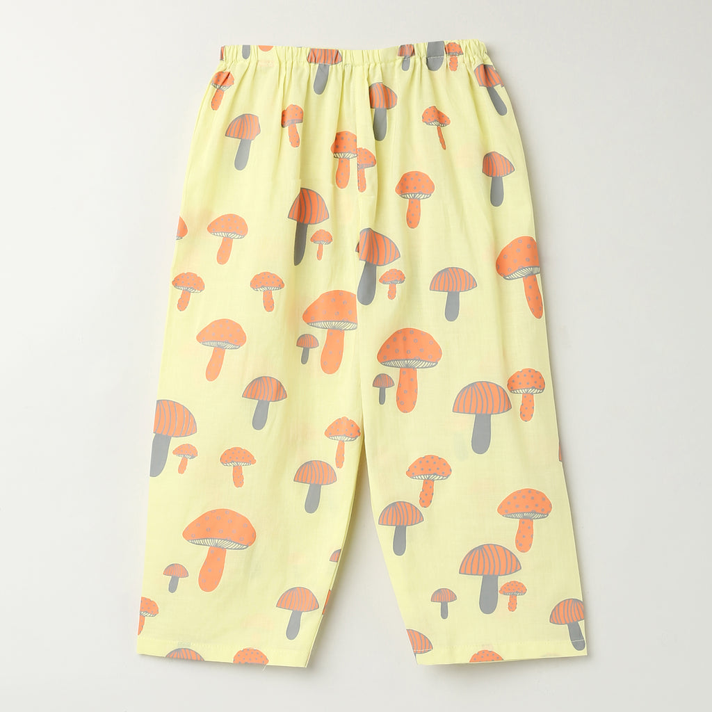 'A Cluster of Mushrooms' Kurta Pyjama Set