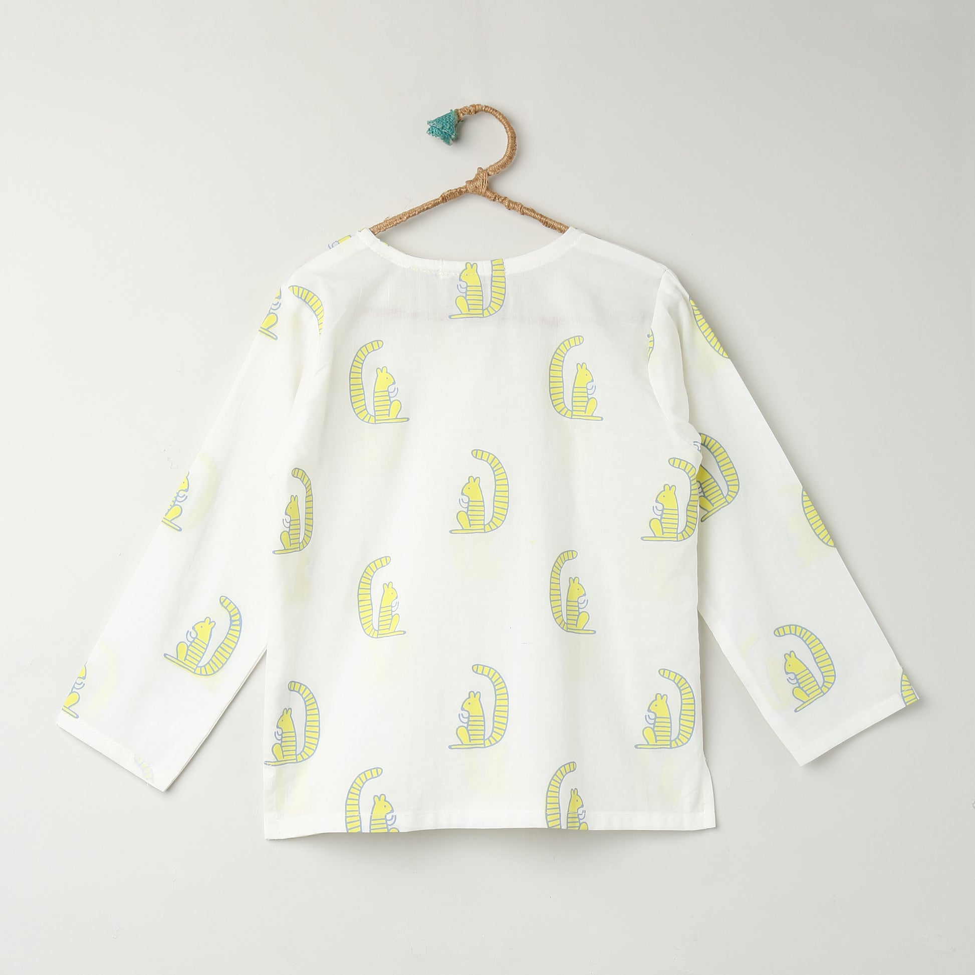 'A Scurry of Squirrels'  Kurta Pyjama Set