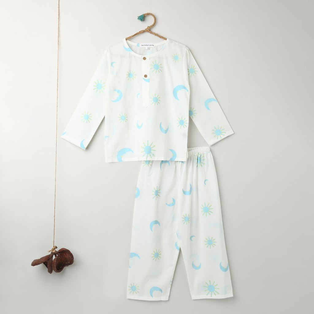 'Sun and Moon' Kurta Pyjama Set