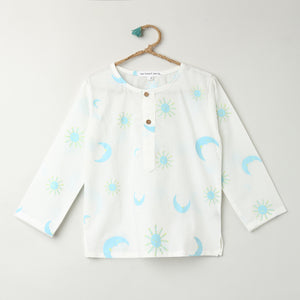 'Sun and Moon' Kurta Pyjama Set