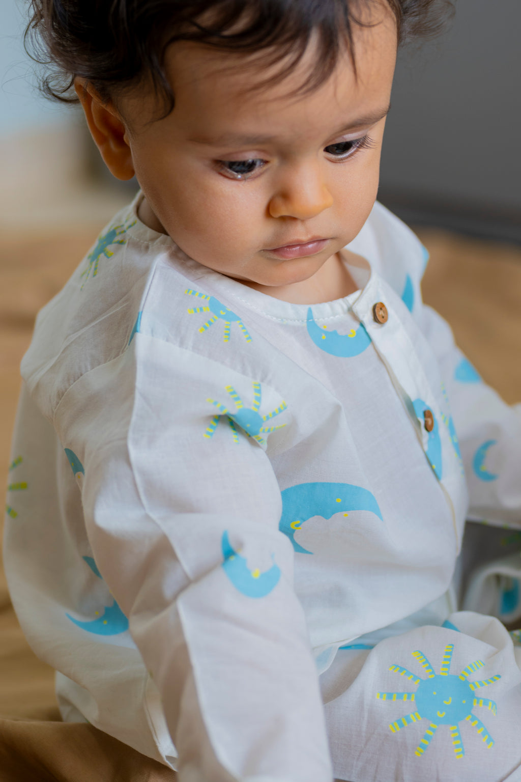 'Sun and Moon' Kurta Pyjama Set