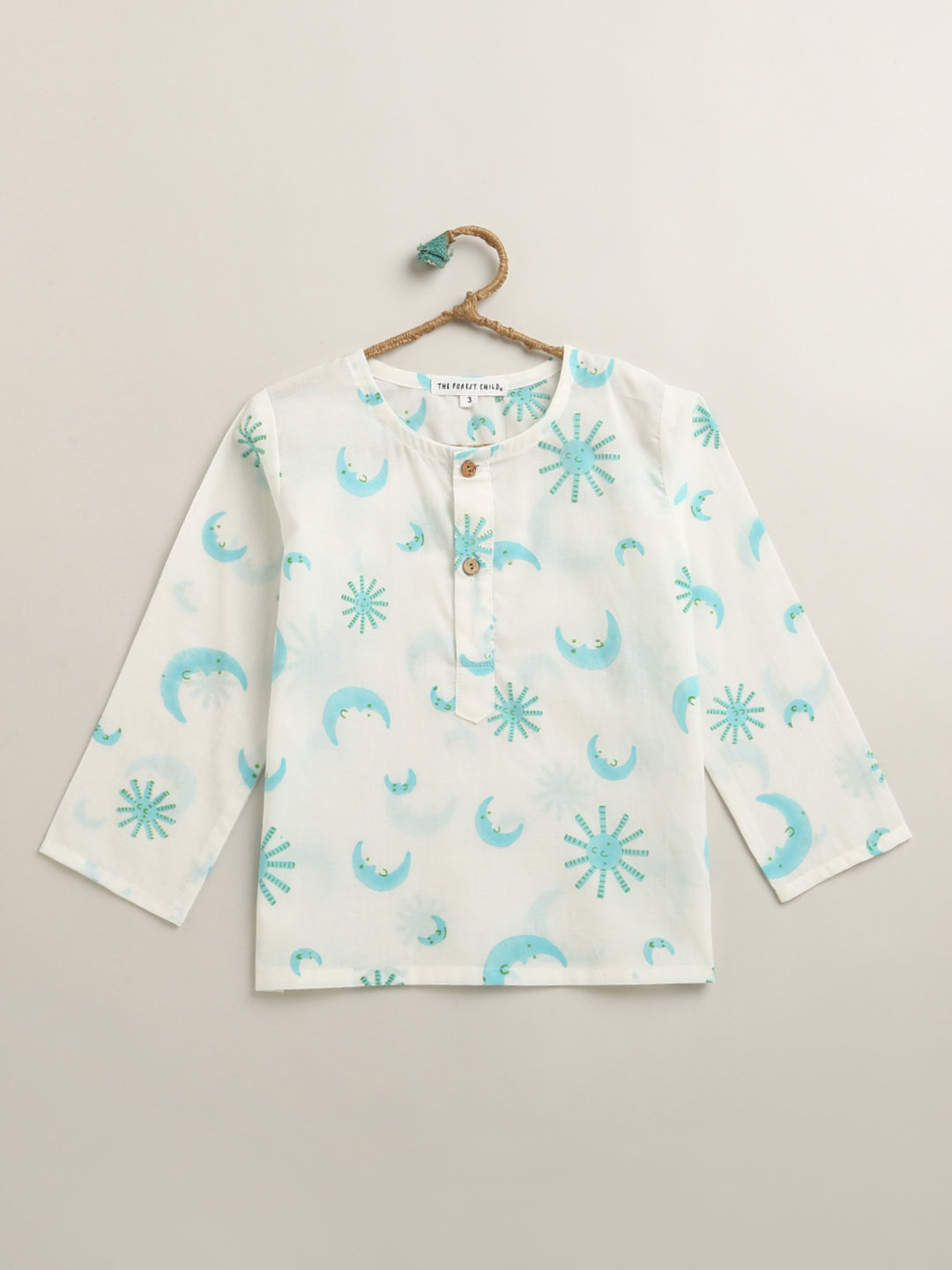 'Sun and Moon' Kurta Pyjama Set