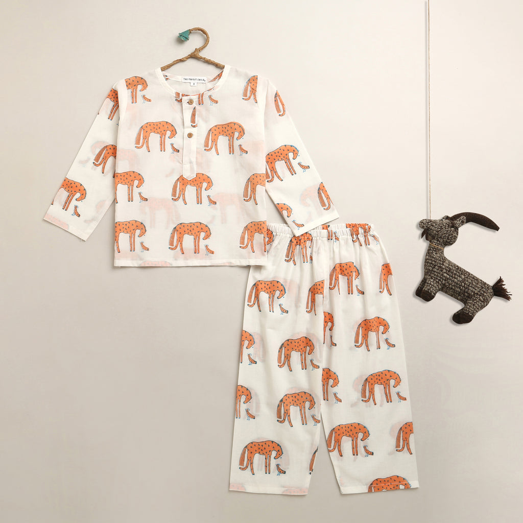 ‘ A Herd of Horses’ Kurta Pyjama Set