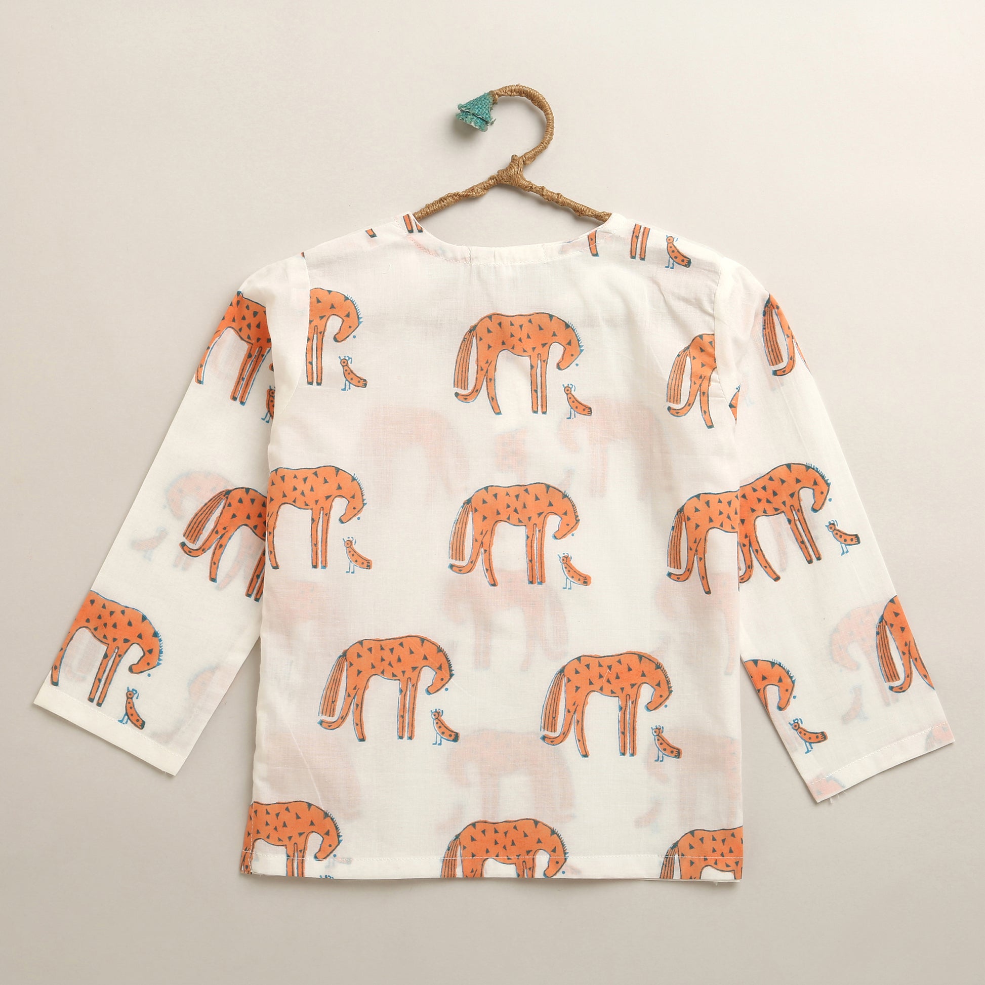‘ A Herd of Horses’ Kurta Pyjama Set