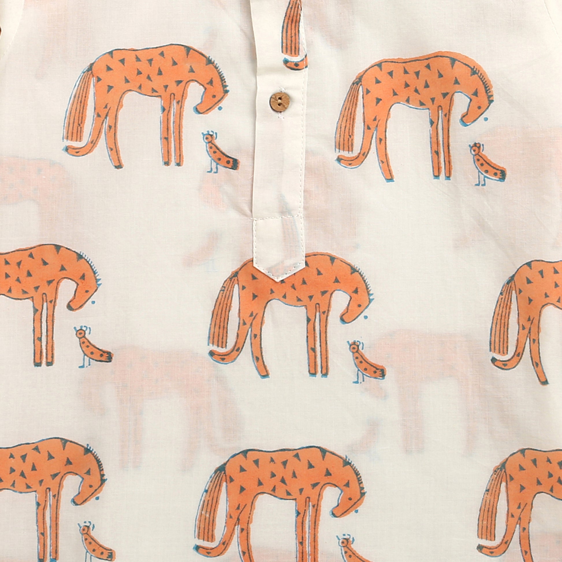 ‘ A Herd of Horses’ Kurta Pyjama Set