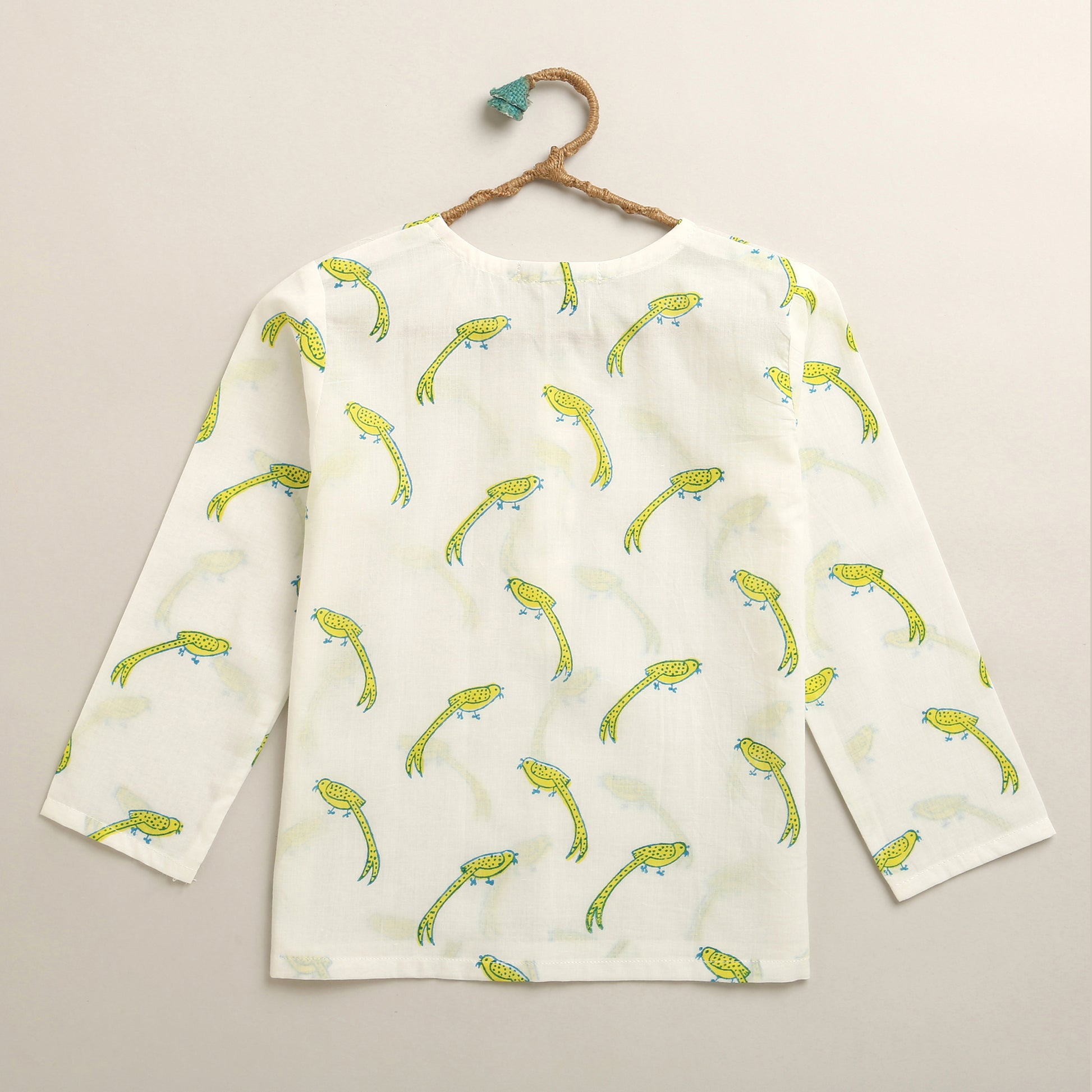 ‘ A Miscief of Magpies’ Kurta Pyjama Set