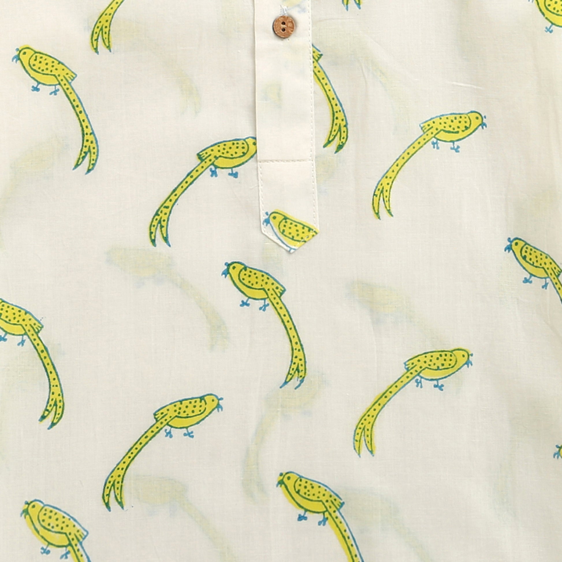 ‘ A Miscief of Magpies’ Kurta Pyjama Set