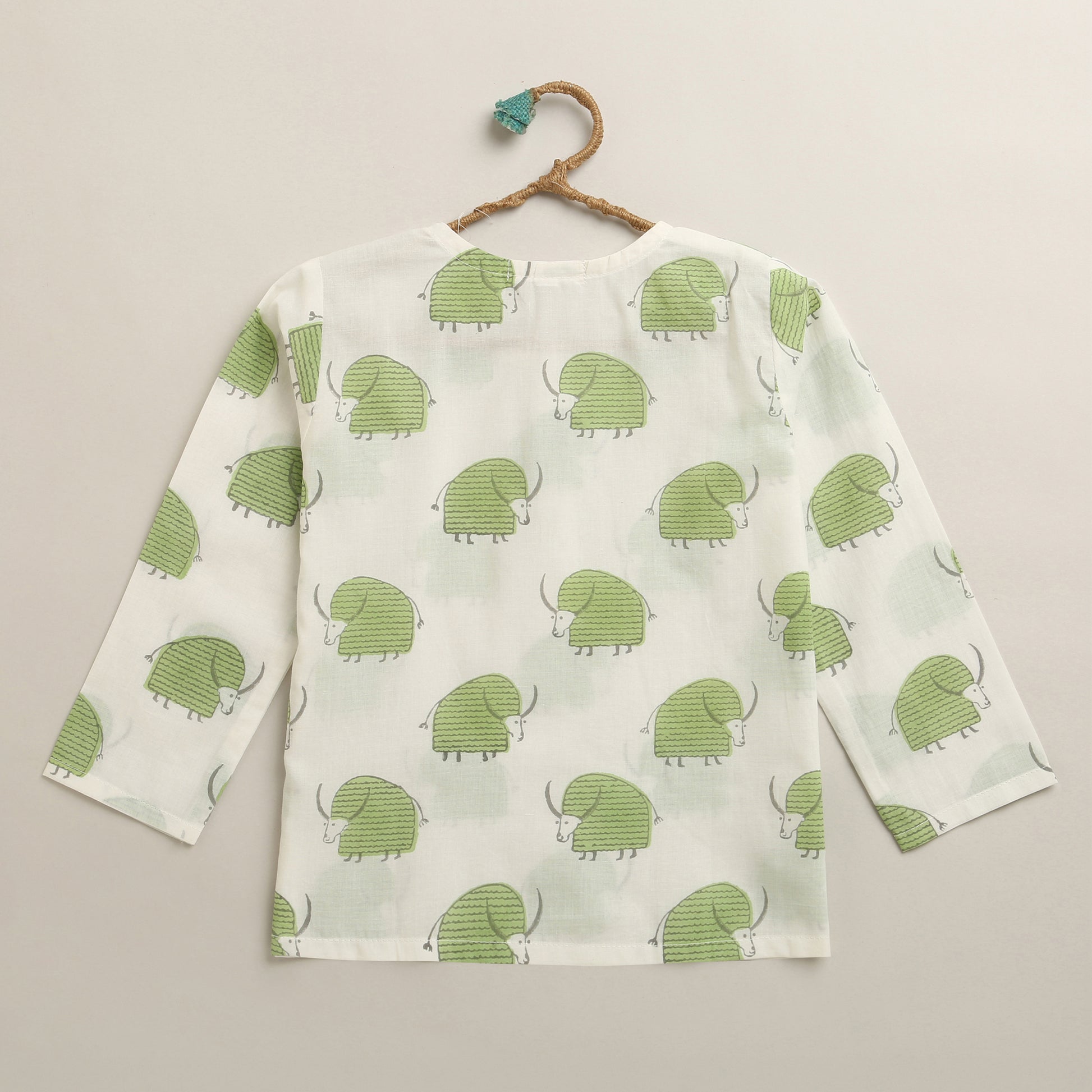 ‘ A Cabinet of Yaks’ Kurta Pyjama Set