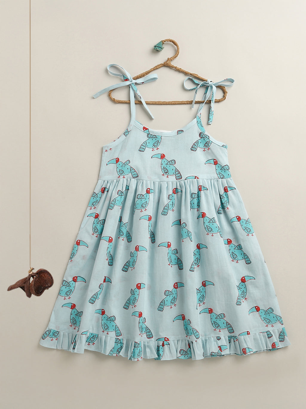 'A Party of Hornbills' - String Dress