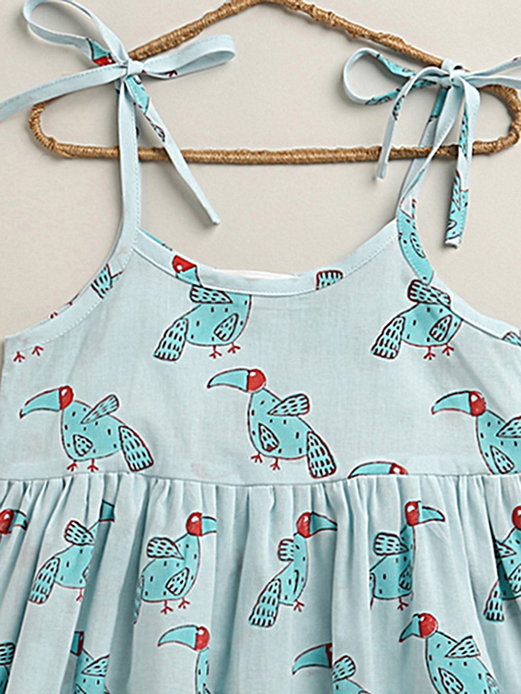 'A Party of Hornbills' - String Dress