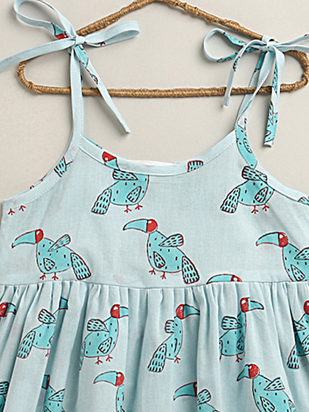 'A Party of Hornbills' - String Dress