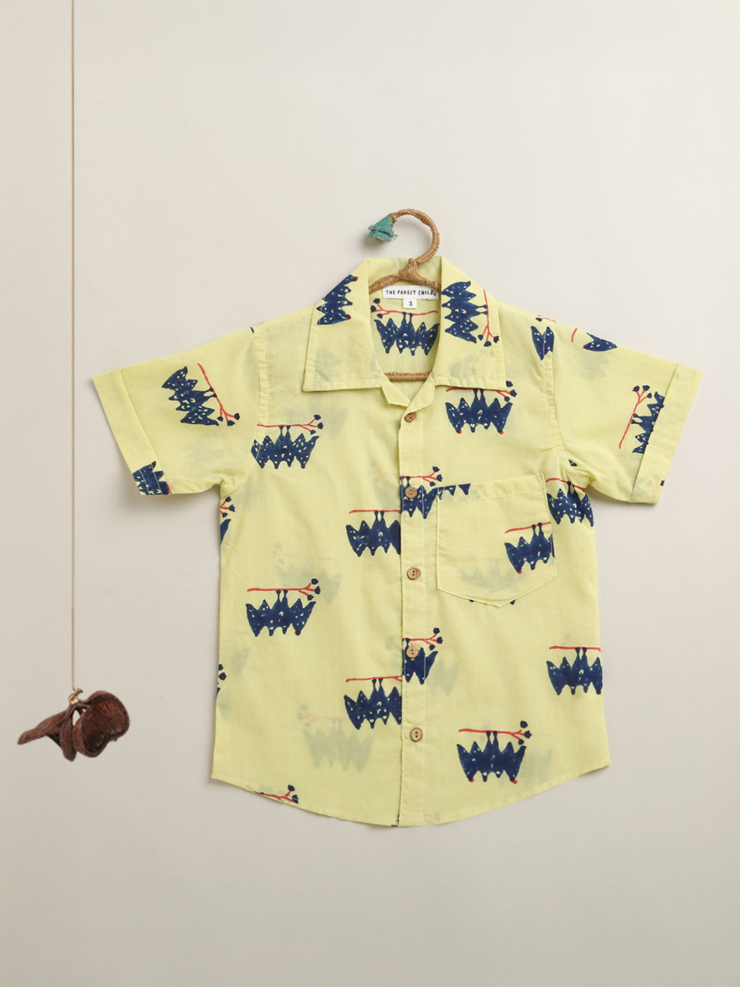 ‘A Colony of Bats’ Handblocked Shirt