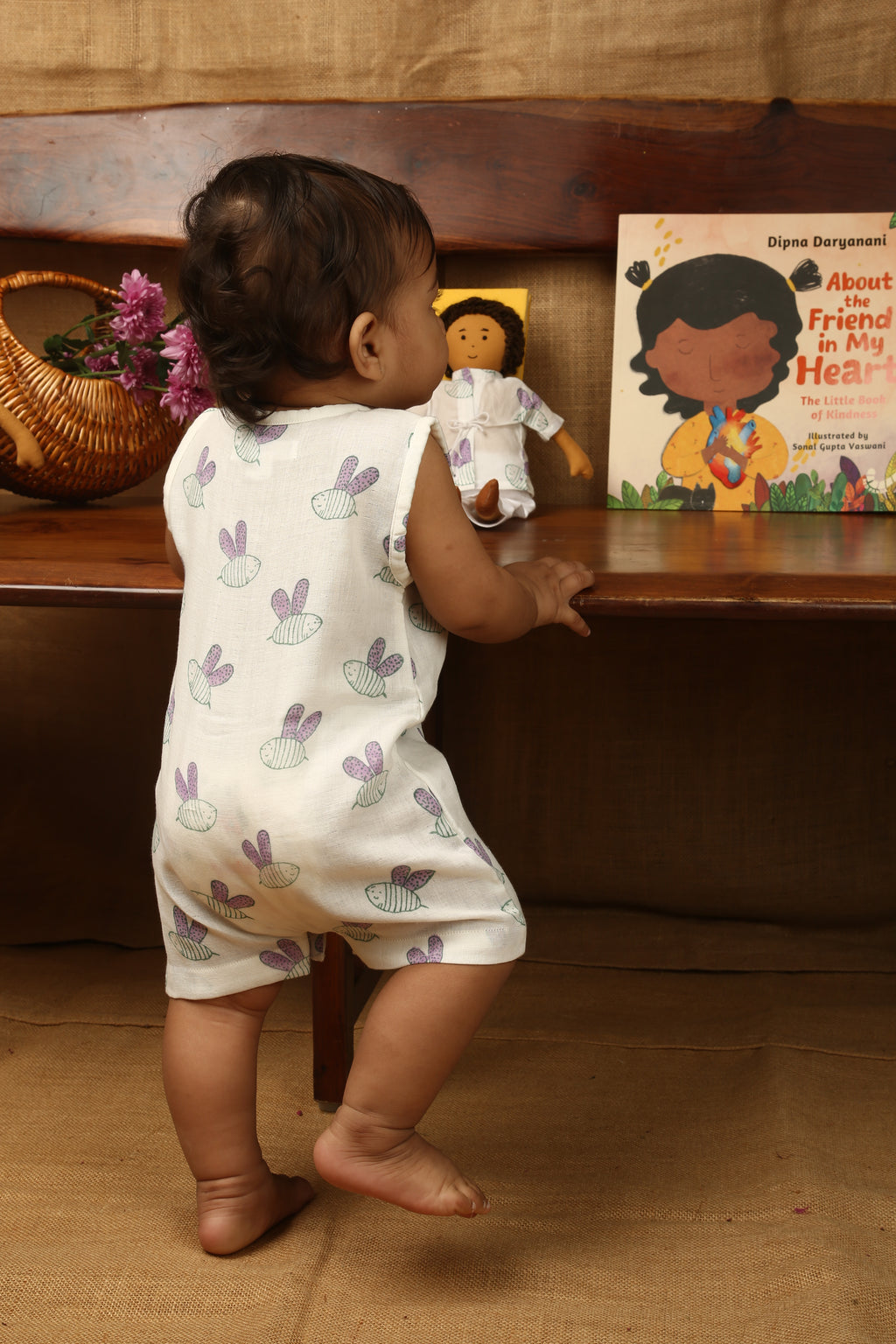 'A Swarm of Bees'- Infant Romper