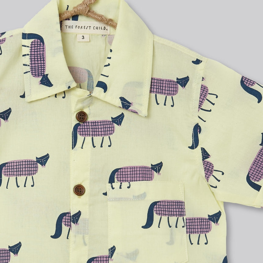 ‘A Skulk of Foxes' Shirt