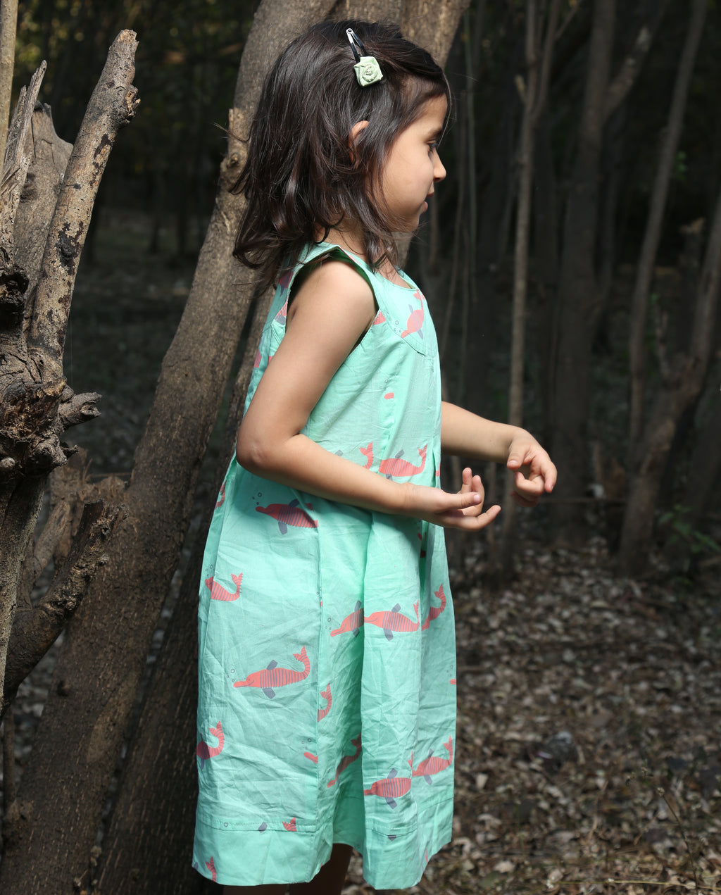 ‘A Pod Of Dolphins’ Breezy Dress