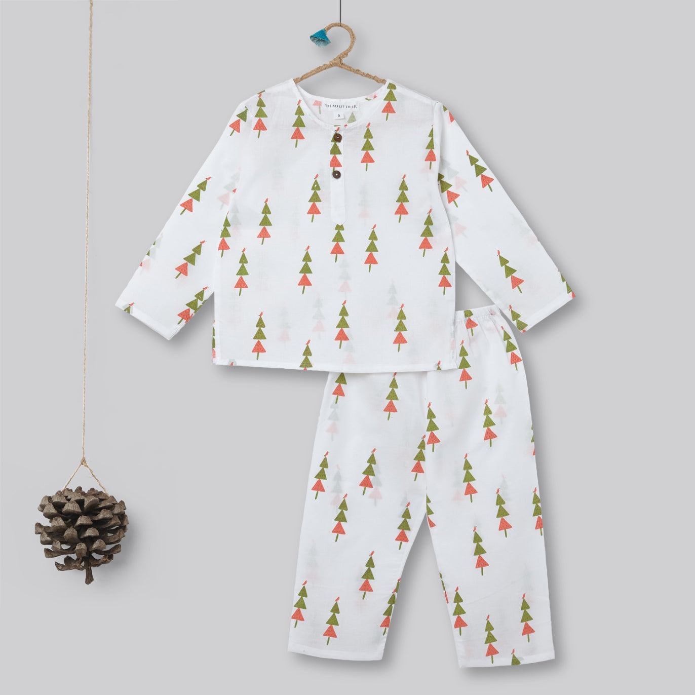 A Forest of Trees - Kurta Pyjama Set