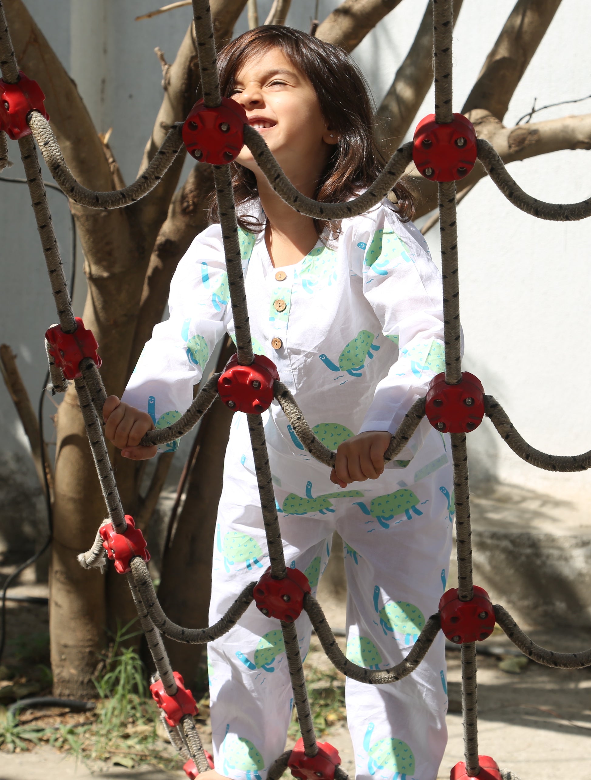 'A Bale of Turtles'  Kurta Pyjama Set