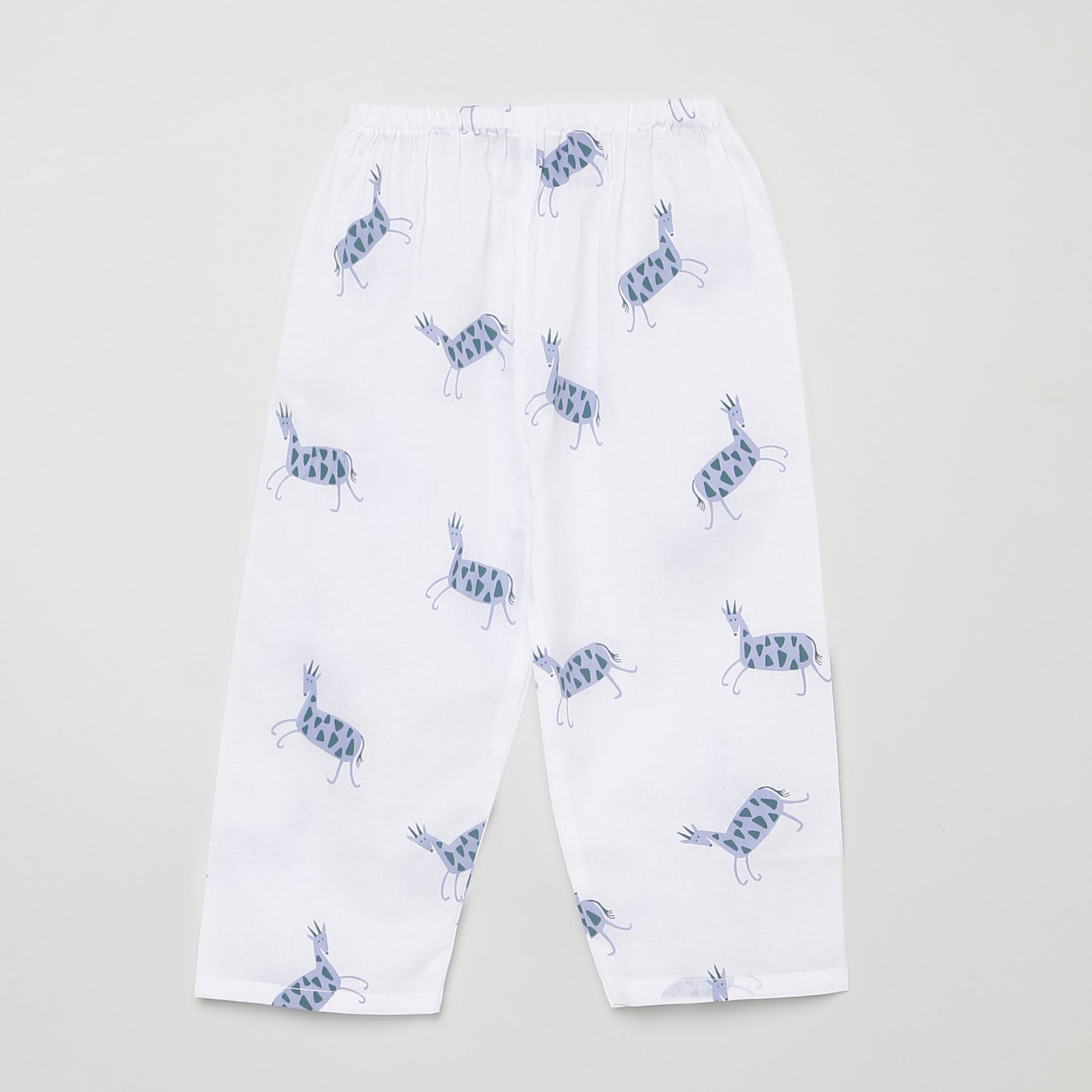 'A Cluster of Chinkaras' Kurta Pyjama Set