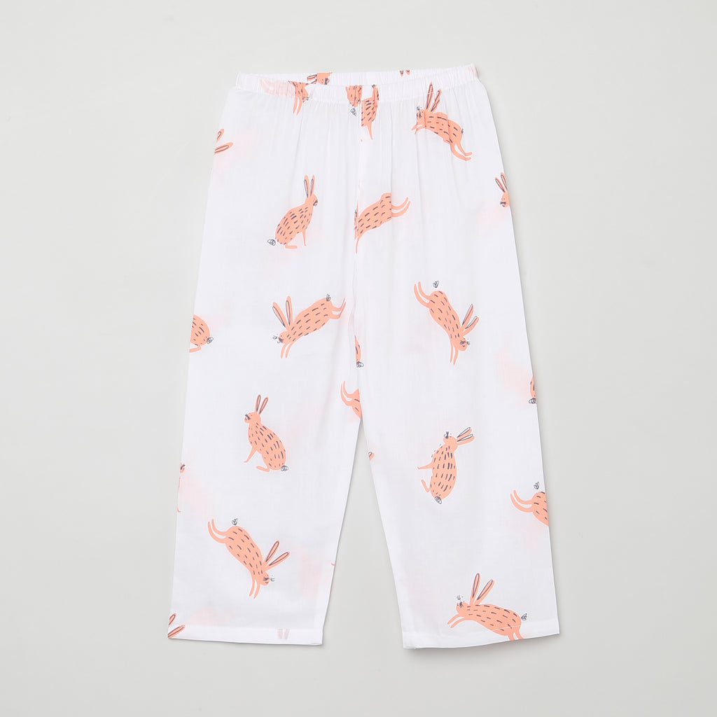 'A Down of Hares' Kurta Pyjama Set