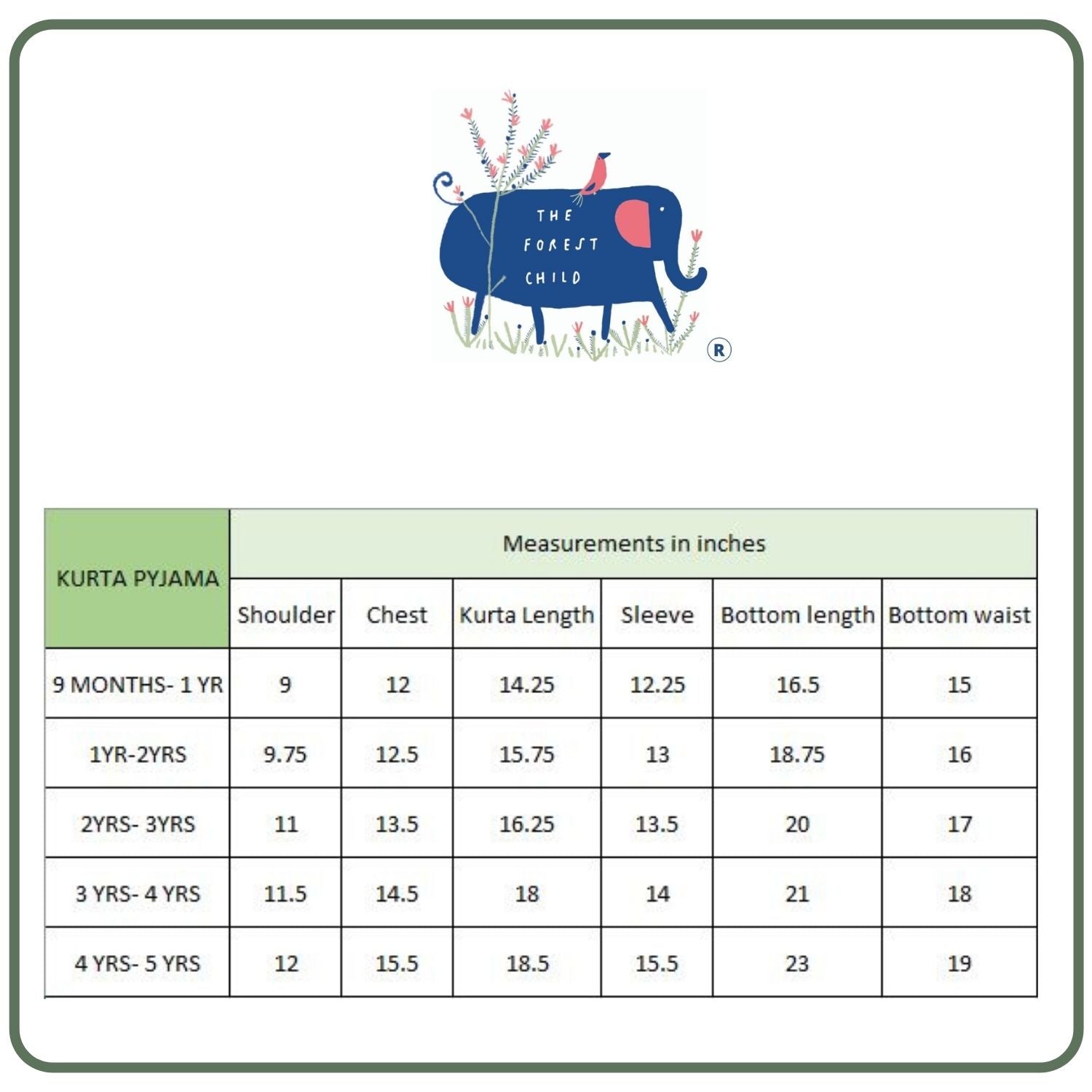 'A Crash of Rhinoceros'  Kurta Pyjama Set