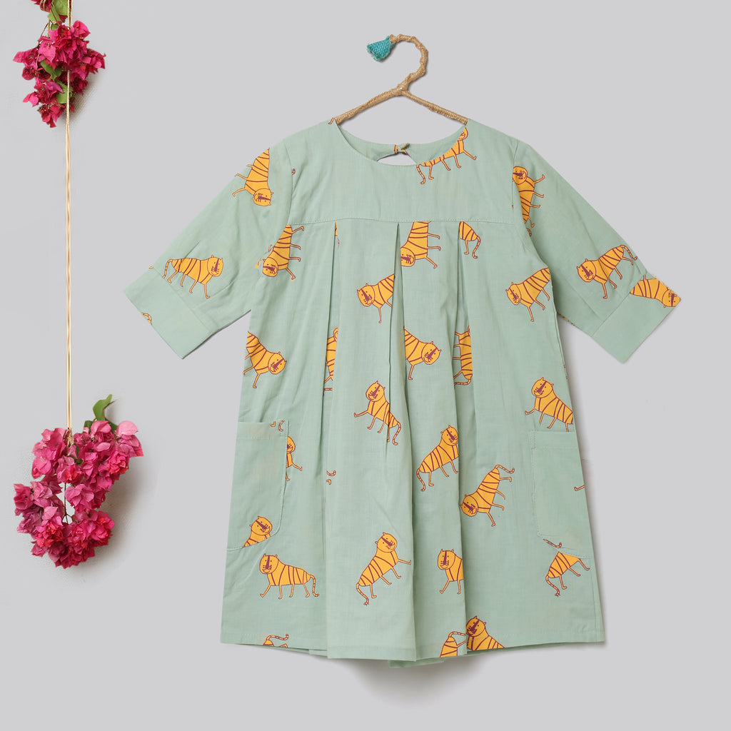 ‘An Ambush of Tigers’ Dress with pockets