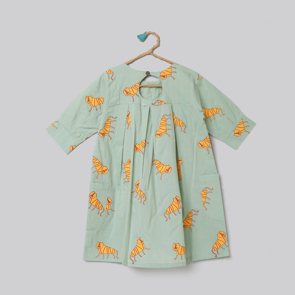 ‘An Ambush of Tigers’ Dress with pockets